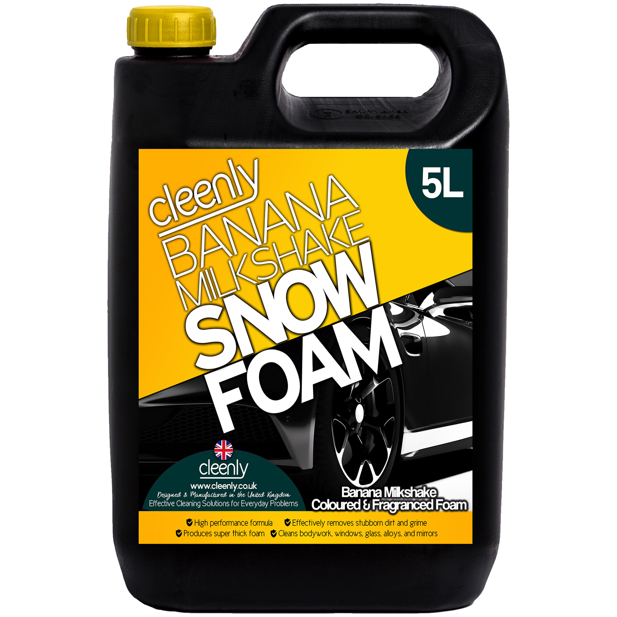 Cleenly Fragranced Coloured Snow Foam